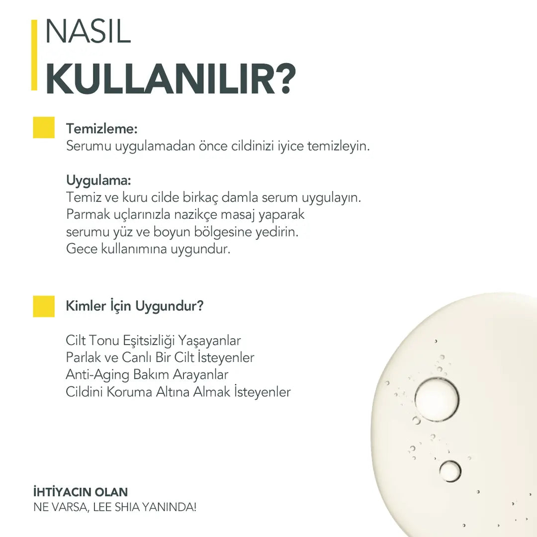 Aydınlatıcı Vitamin C Serum 30 ml