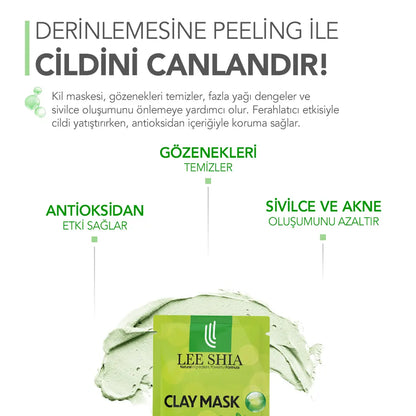 Gözenek Sıkılaştırıcı Detoks Maske 10x6gr