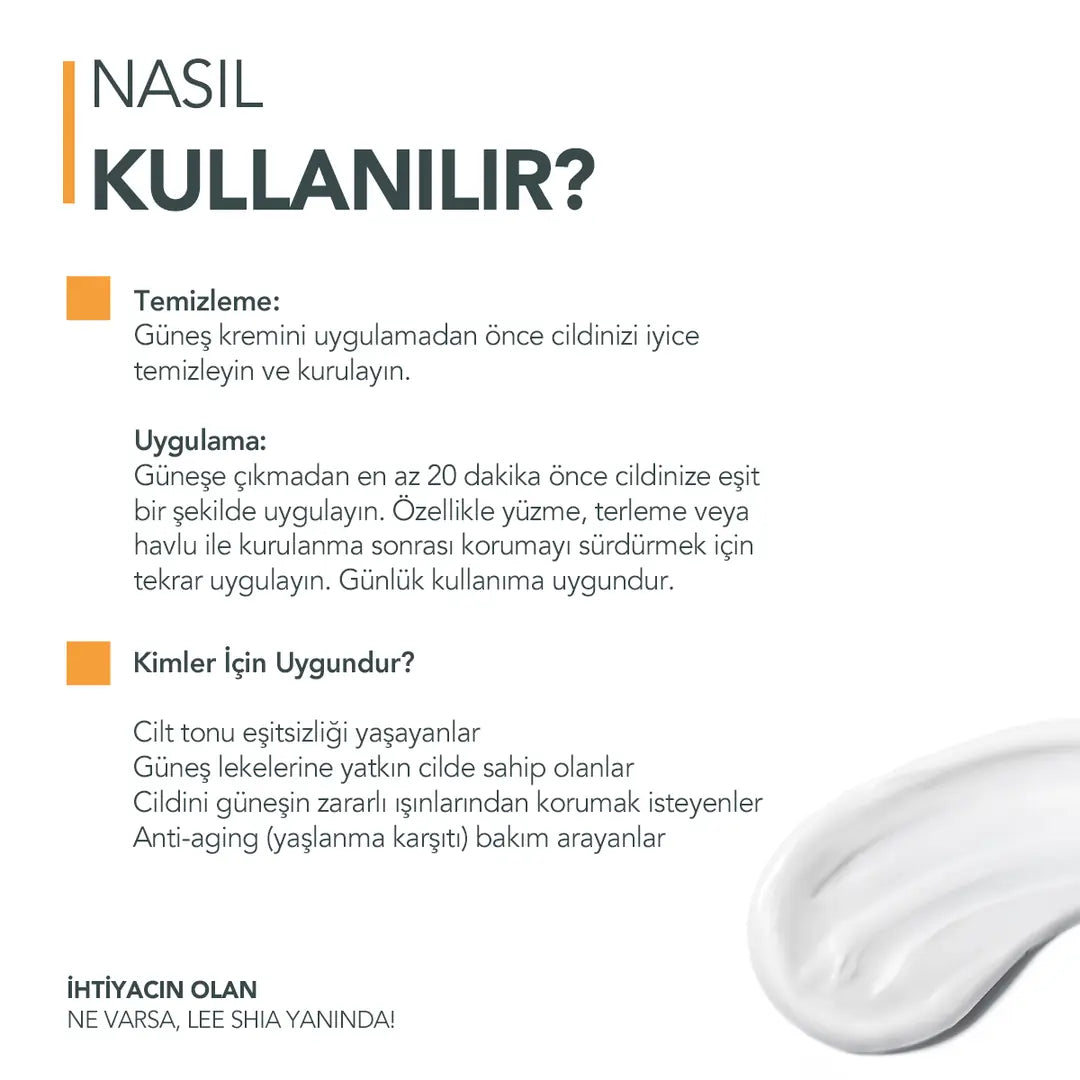 Leke Karşıtı Spf 50+ Yüksek Korumalı Güneş Kremi 50 Ml