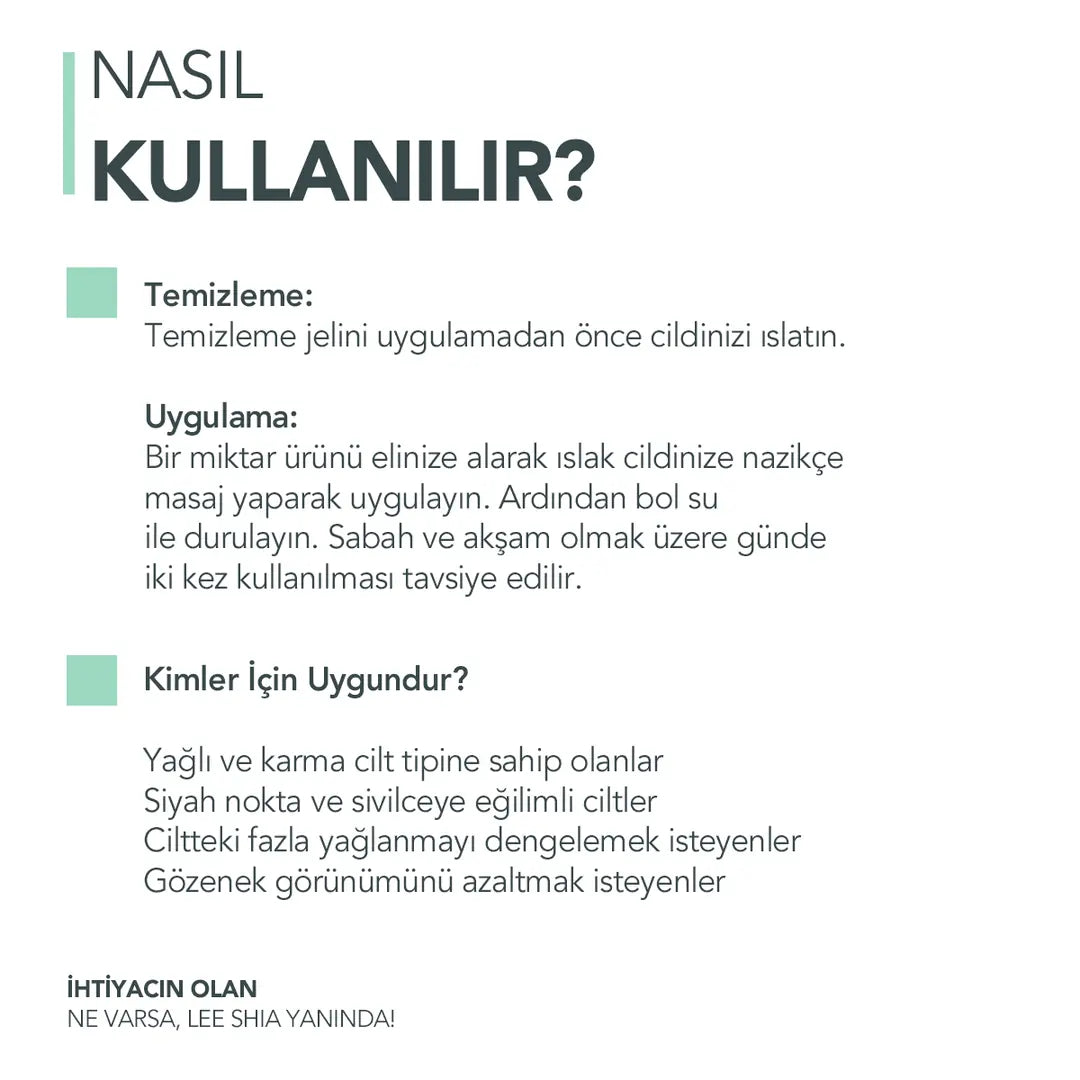 Sebum Shield Yüz Temizleme Jeli 200 ml - Yağlı Cilt için