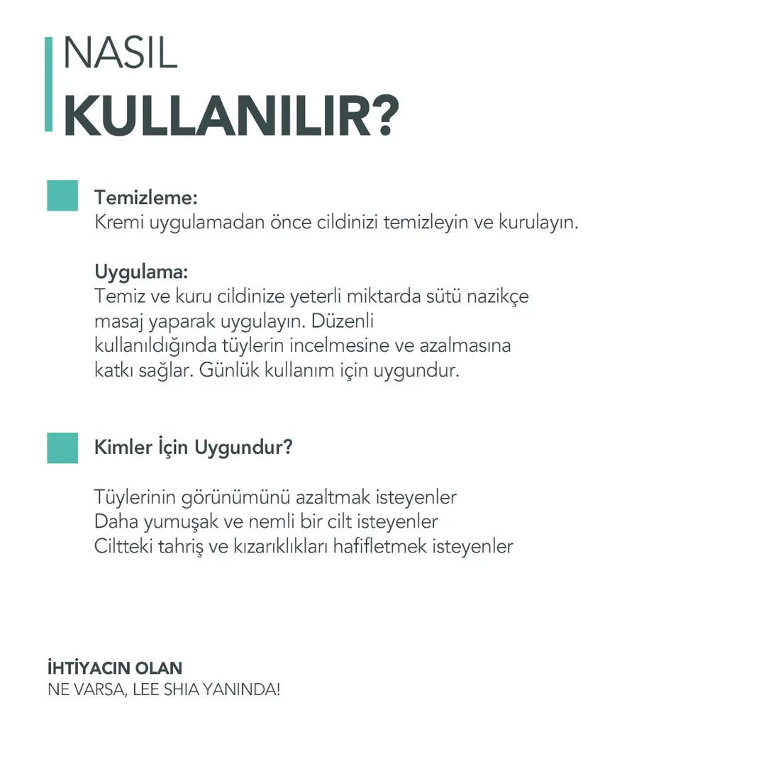 Tüy İnceltici Süt 75ml